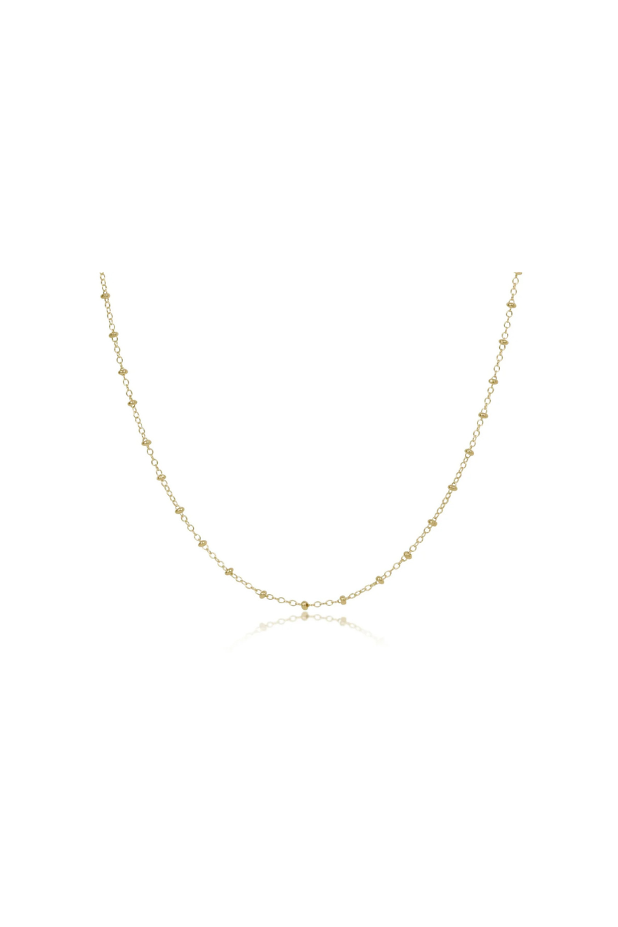 Enewton 15 Inch Choker Simplicity Chain Gold - Classic 2mm Gold Cabana Seaside Florida