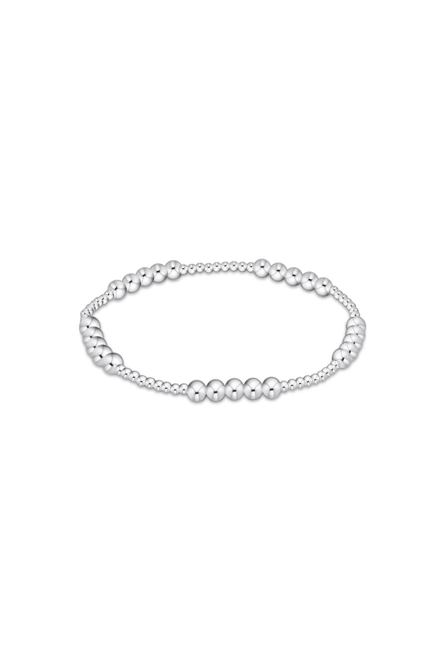 Enewton Classic Blissful Pattern 2mm Bead Bracelet 4mm Sterling Cabana Seaside Florida