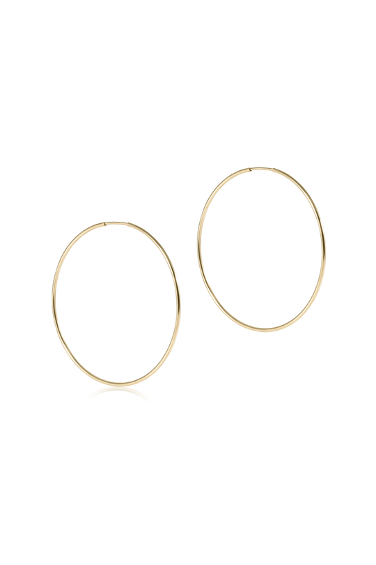 Enewton Endless Gold 1.75 Inch Hoop Earring Cabana Seaside Florida