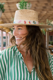 Sandbar Palm Hat Sunshine Tienda Cabana by The Seaside Style