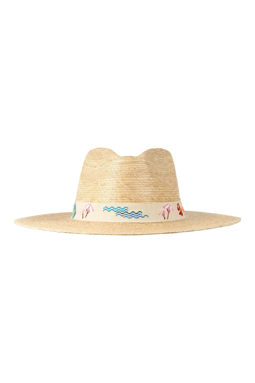 Sandbar Palm Hat Sunshine Tienda Cabana by The Seaside Style