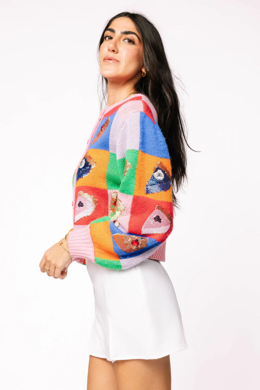 queen of sparkles piece of pie thanksgiving sweater cabana seaside florida