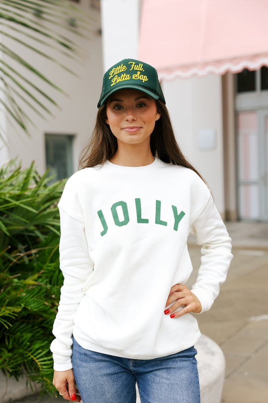 Cabana by The Seaside Style Jolly Graphic Sweatshirt