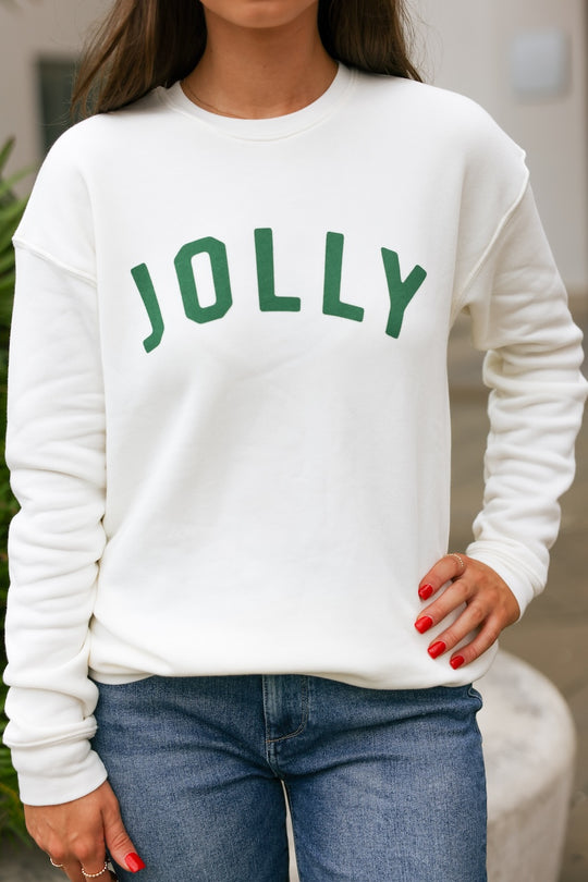 Cabana by The Seaside Style Jolly Graphic Sweatshirt