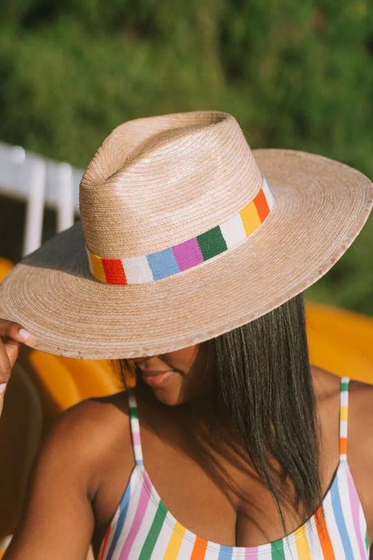 Andie Rainbow Hat Sunshine Tienda Cabana by The Seaside Style 