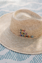 She Sells Seashells Palm Hat Sunshine Tienda Cabana by The Seaside Style 