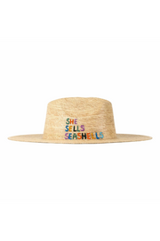 She Sells Seashells Palm Hat Sunshine Tienda Cabana by The Seaside Style 