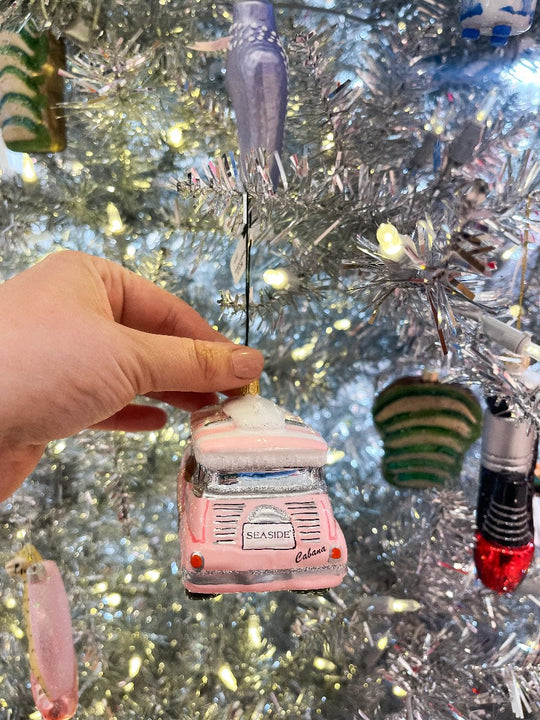 Cabana Car Christmas Ornament 