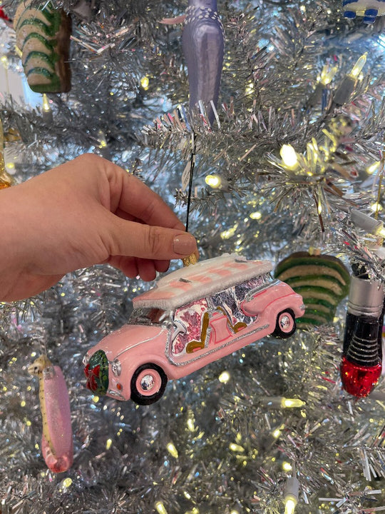 Cabana Car Christmas Ornament 