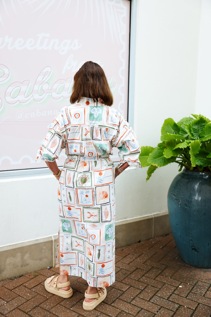 Cabana by The Seaside Style Capri Coast Shirt Dress