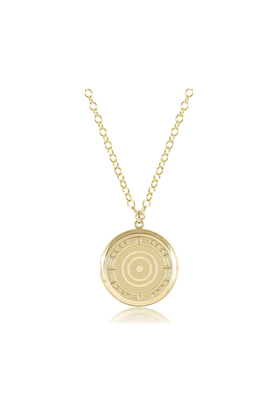 Enewton 31" Necklace Gold - Cherish Large Gold Locket 31 inches Cabana Seaside Florida