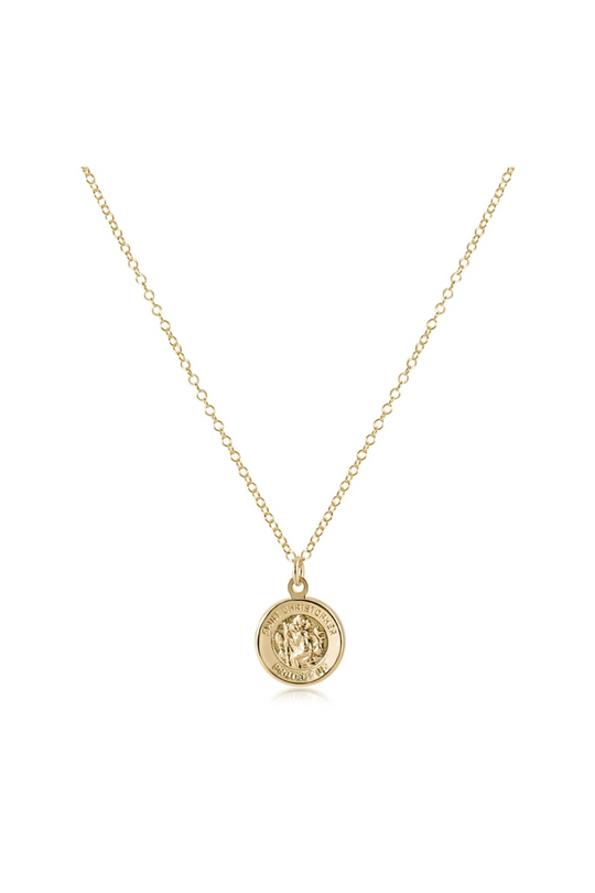 enewton protection gold disc necklace cabana seaside florida
