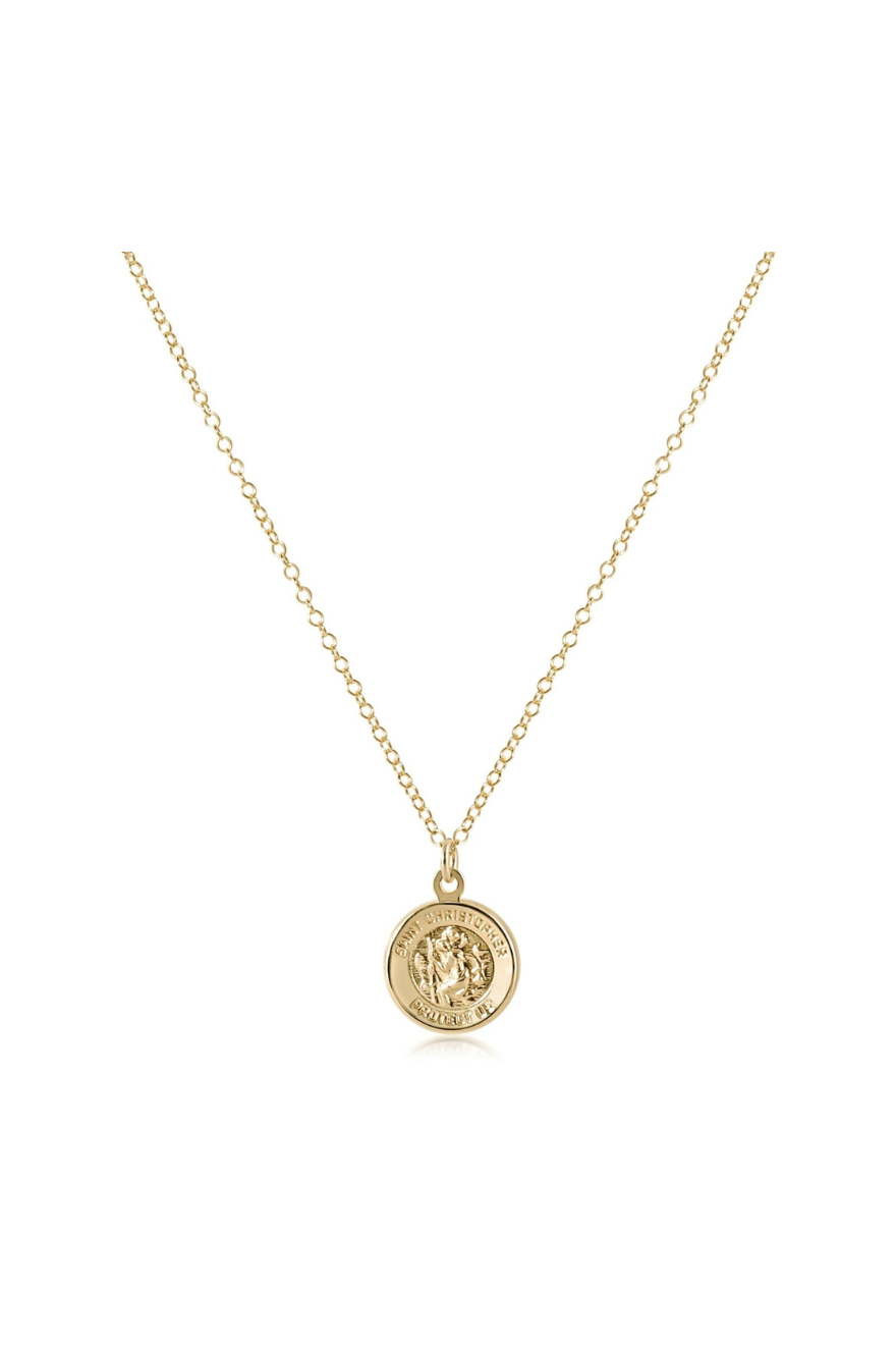 enewton protection gold disc necklace cabana seaside florida
