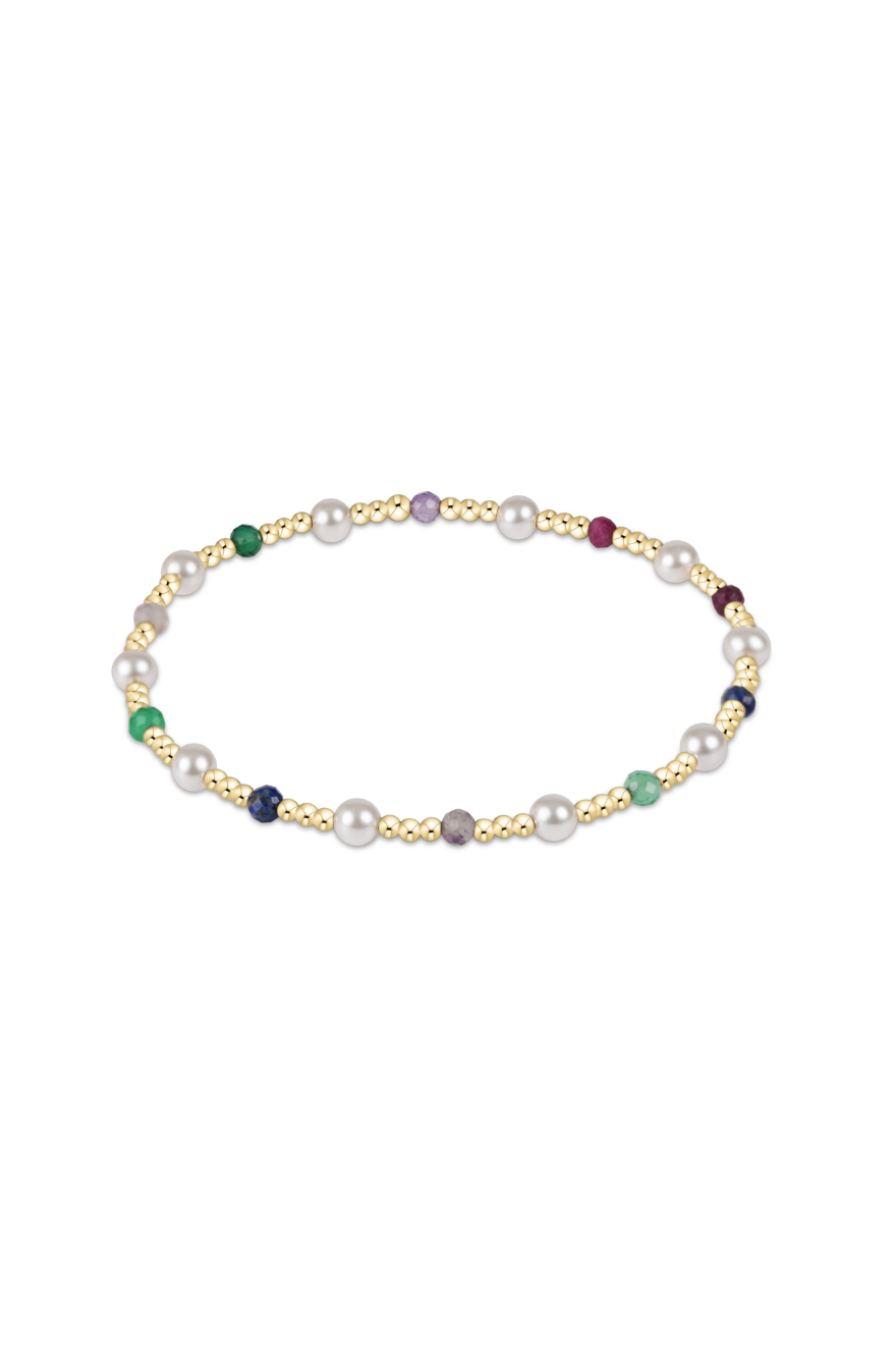 Enewton Pearl Sincerity Pattern 4mm Bead Bracelet - Hot Mess Cabana The Seaside Style