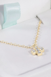 Enewton 14kt Gold and Diamond Signature Cross Necklace Cabana Seaside Florida