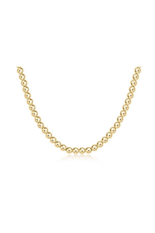 Enewton 15" Choker Classic Gold 5mm bead Cabana Seaside Florida