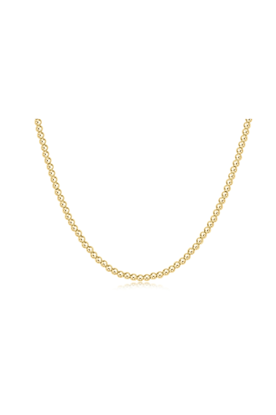 Enewton 15" Choker Classic Gold 3mm bead Cabana Seaside Florida