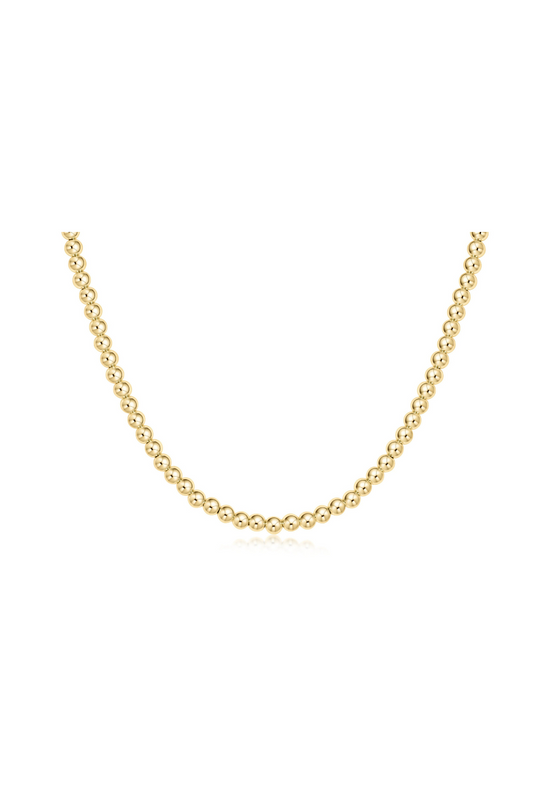 Enewton 15" Choker Classic Gold 4mm bead Cabana Seaside Florida