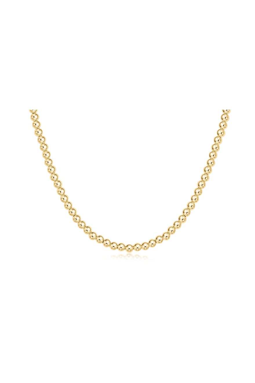 Enewton 15" Choker Classic Gold 4mm bead Cabana Seaside Florida