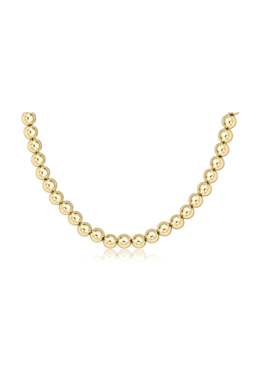 Enewton 15" Choker Classic Gold 7mm bead Cabana Seaside Florida