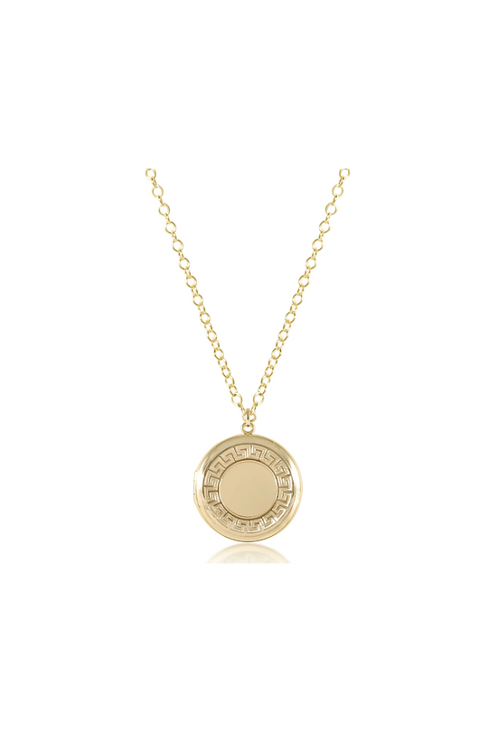 Enewton 16 inch Necklace Gold - Cherish Medium Gold Locket Cabana Seaside Florida