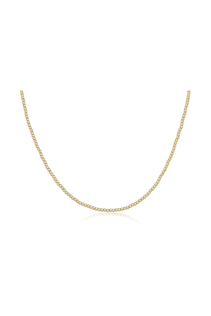 Enewton 17" Choker Classic Gold 2.5mm bead Cabana Seaside Florida