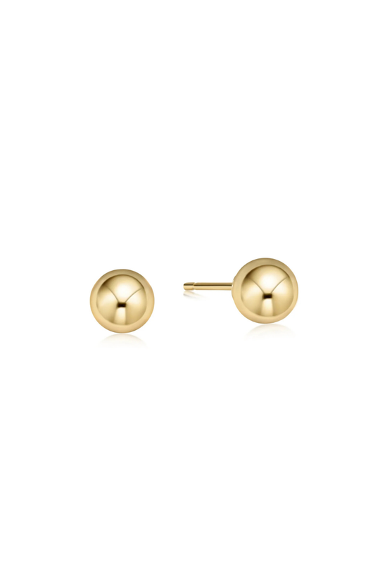 Enewton Classic 8mm Ball Stud Earrings Gold Cabana Seaside Florida