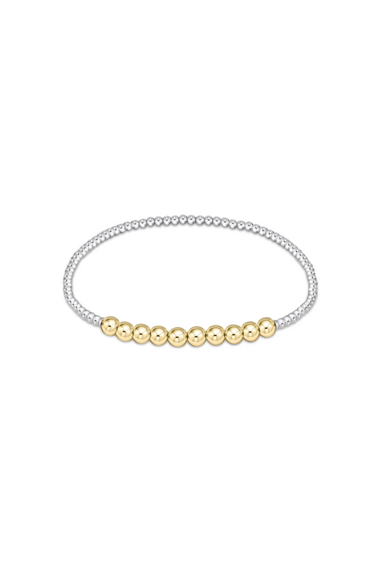 Enewton Classic Beaded Bliss 2mm Bead Bracelet - 4mm - Mixed Metal Cabana Seaside Florida