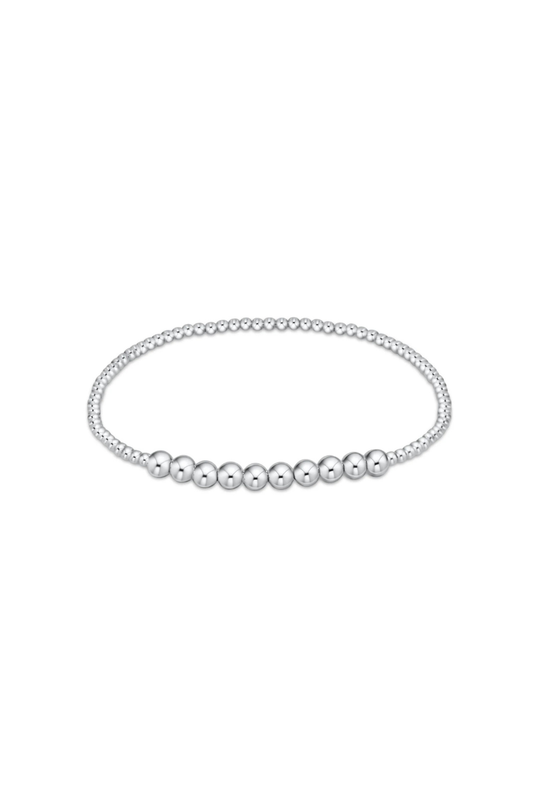 Enewton Classic Sterling Beaded Bliss 2mm Bead Bracelet 4mm Sterling Cabana Seaside Florida