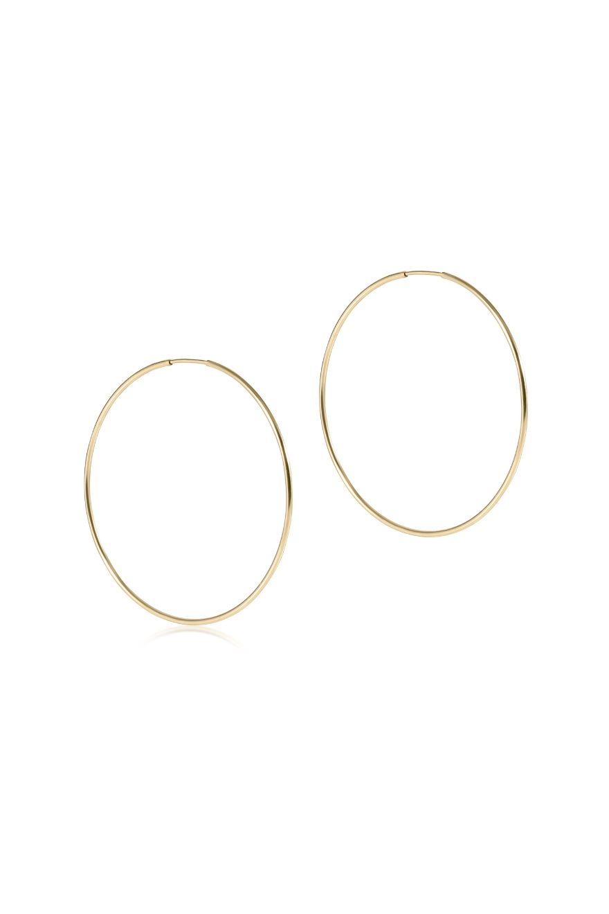 Enewton Endless Gold 1.75 Inch Hoop Earring Cabana Seaside Florida