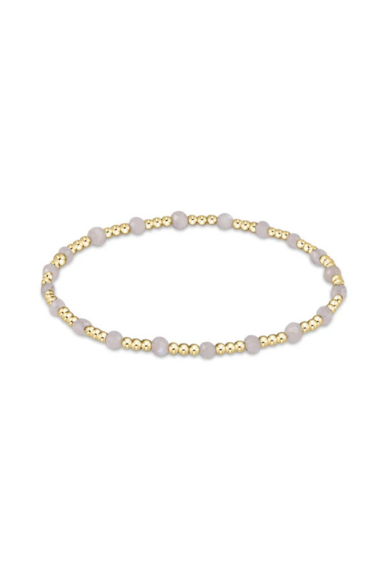 Enewton Extends Gemstone Gold Sincerity Pattern 3mm Bead Bracelet Moonstone Cabana Seaside Florida 30A