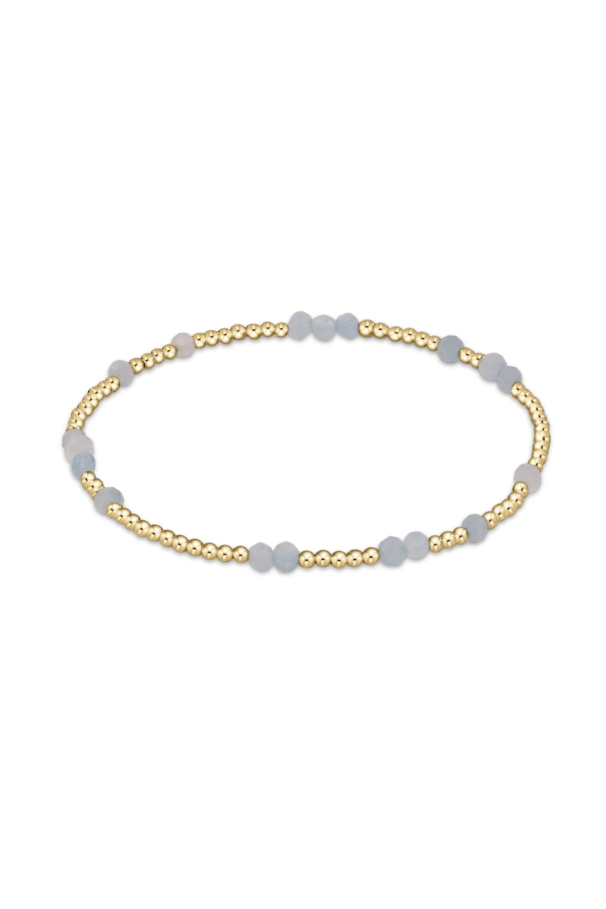 Enewton Extends Hope Unwritten Gemstone Bracelet Aquamarine Cabana Seaside Florida 30A
