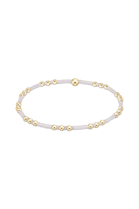 Enewton Hope Joy Bracelet Silky White Cabana Seaside Florida 30A