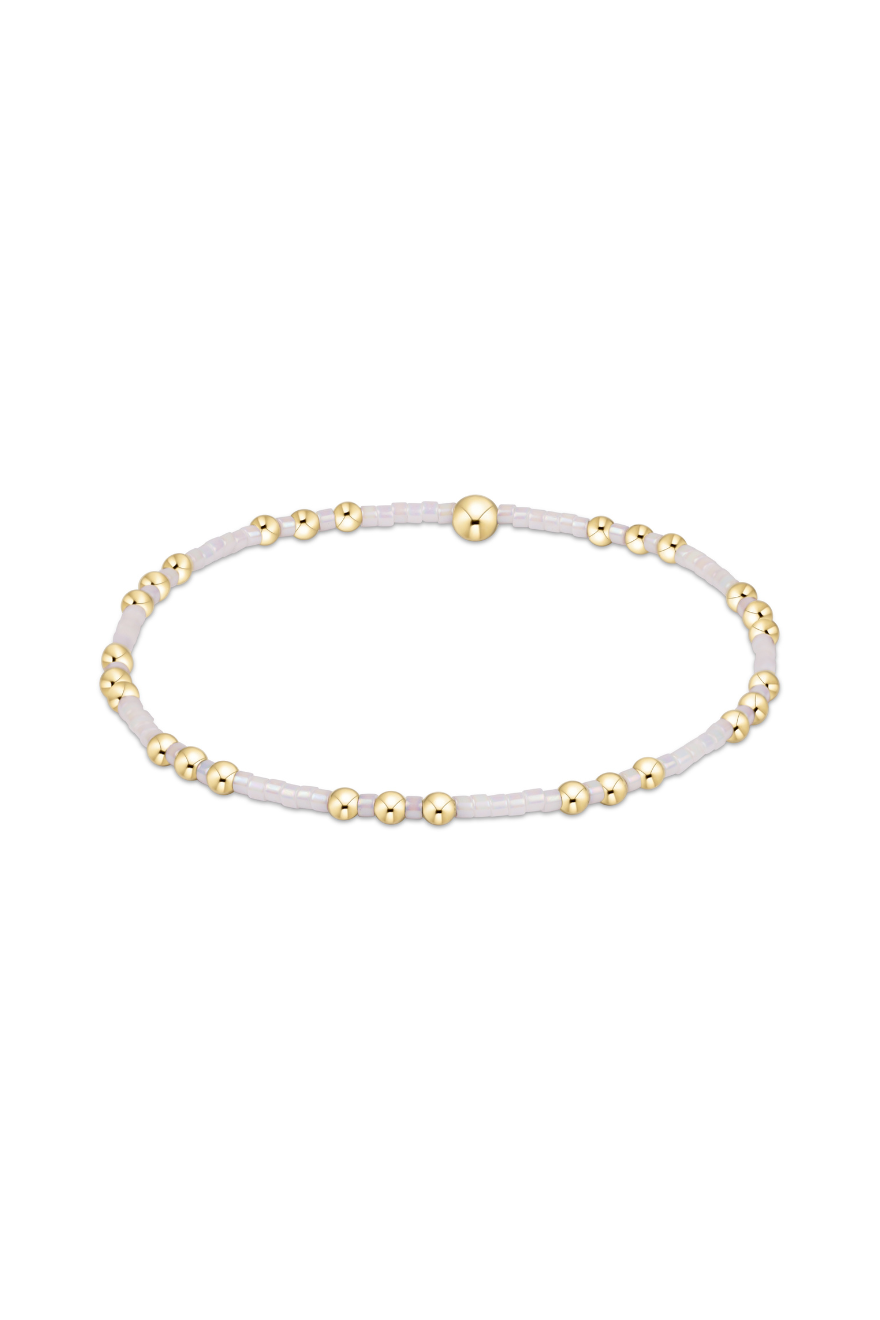 Enewton Hope Joy Bracelet Silky White Cabana Seaside Florida 30A