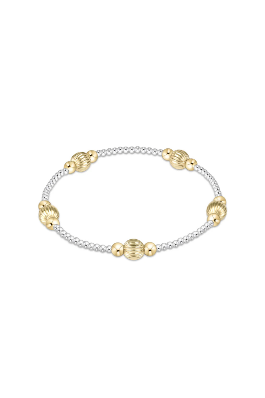 Enewton Purpose Dignity 6mm Bead Bracelet Mixed Metal Cabana Seaside Florida