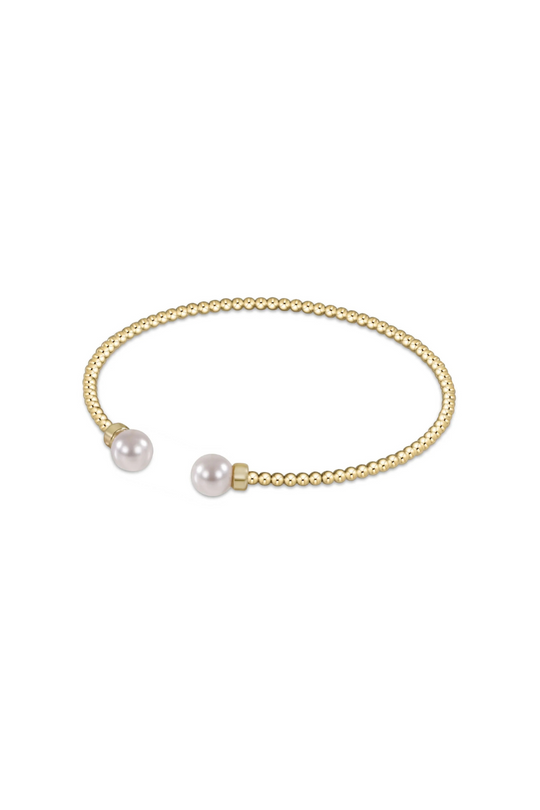 Enewton Classic Gold 2mm Bead Cuff - Pearl Cabana Seaside Florida