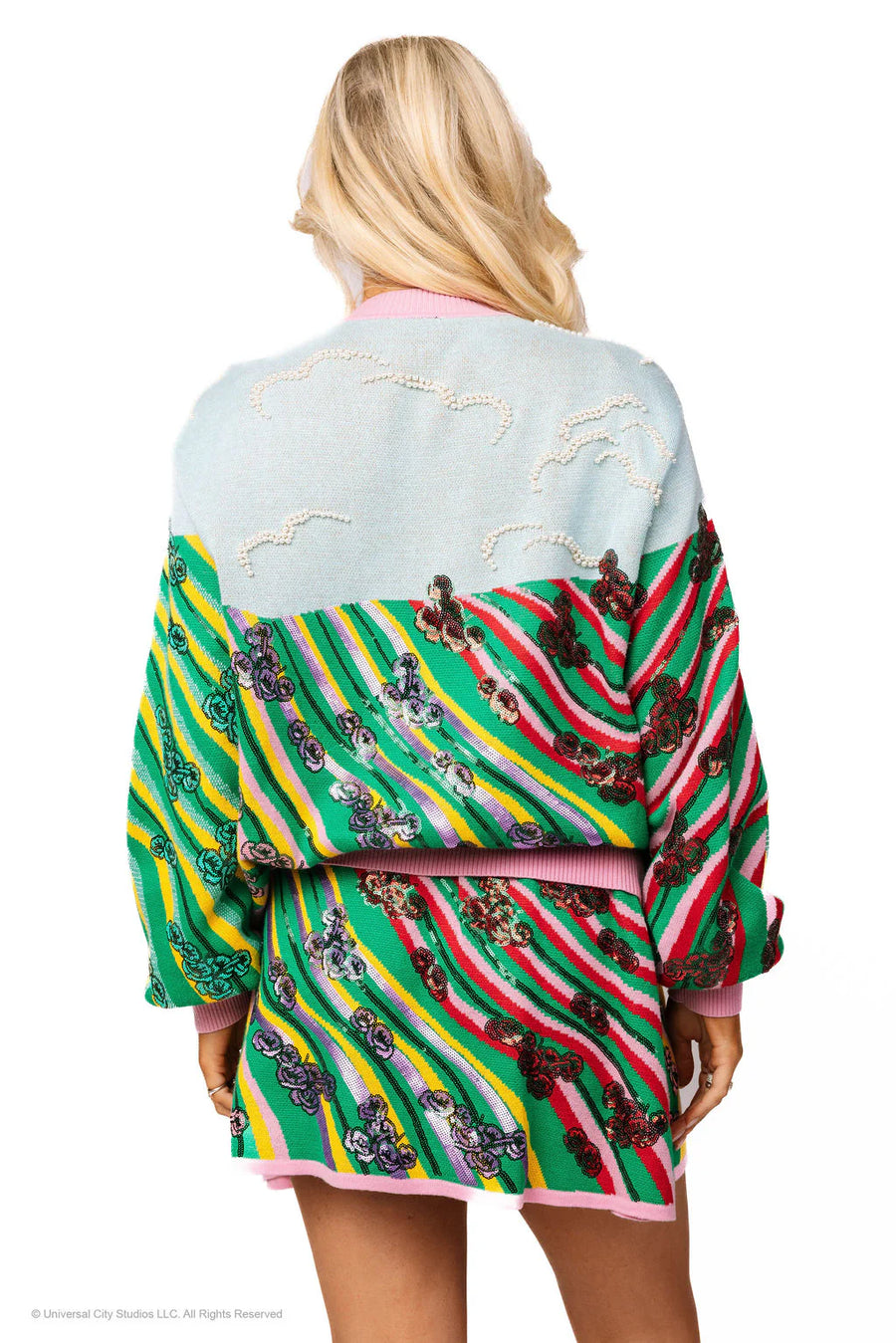 Queen of Sparkles Licensed Yellow Brick Road to Oz Button Up Cardigan Cabana Seaside Florida