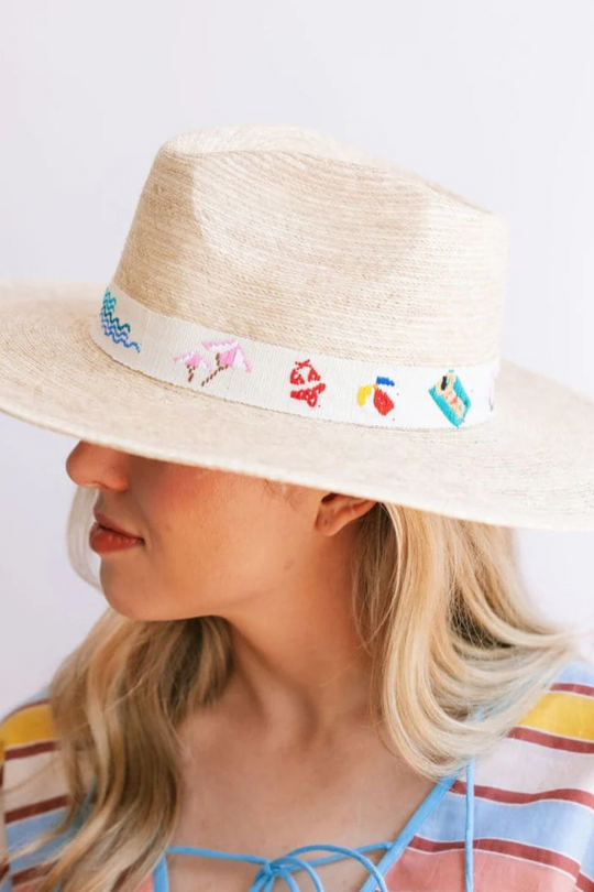 Sandbar Palm Hat Sunshine Tienda Cabana by The Seaside Style 