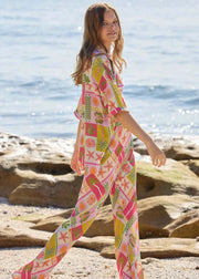 Under The Sea Bias Cut Pant Cabana Seaside 